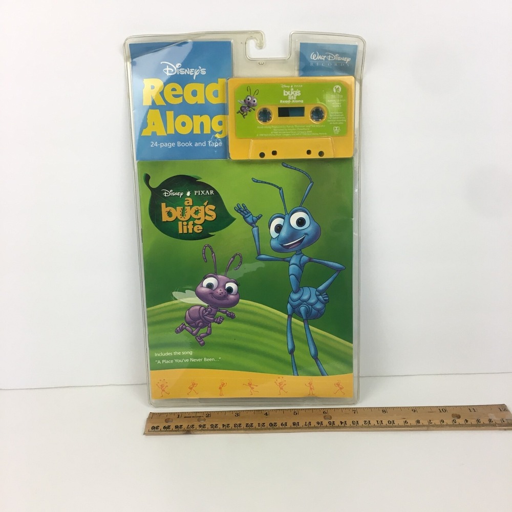 Sealed Disney Pixar A Bugs Life Read Along Hayden Panettiere Narrate Cassette